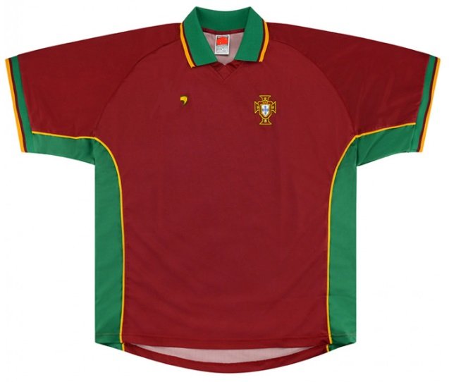Camisa retro Seleção de Portugal 1998 I Home Jogador